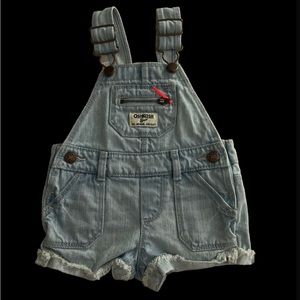 3/$15. OshKosh B’gosh babygirl denim overalls